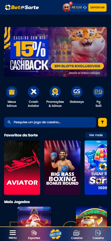 bet dá sorte cassino