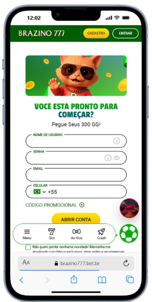 brazino777 cadastro