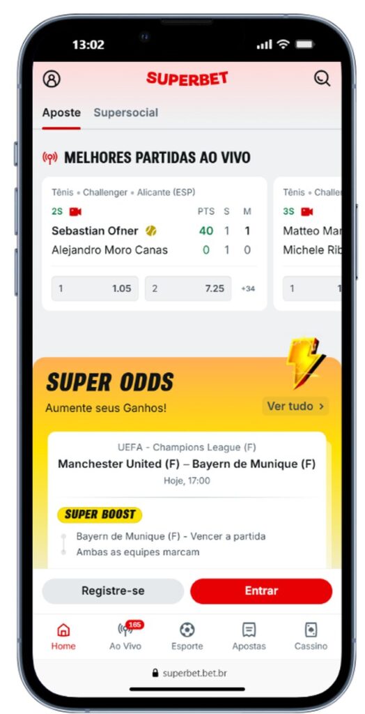 superbet esportes super odds