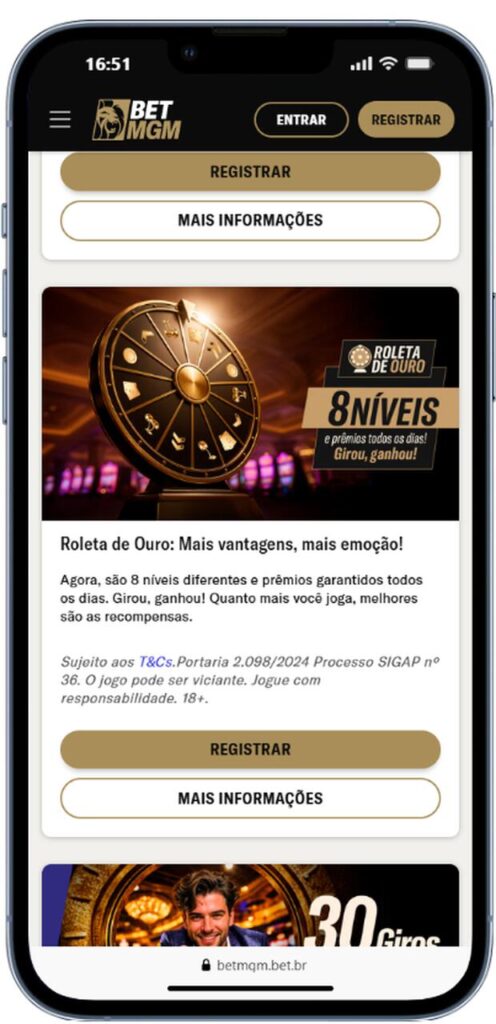 betmgm roleta de ouro